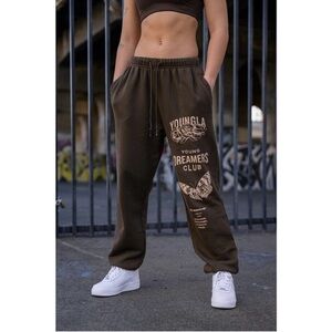 YoungLA Brown Track Pants